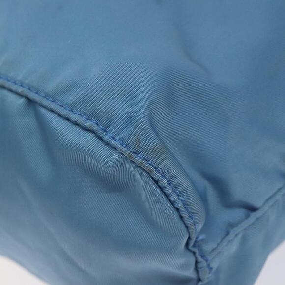 PRADA Pouch Nylon Light Blue Auth 114654 - Picture 15 of 16